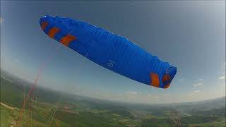 Extremer Klapper Gleitschirm