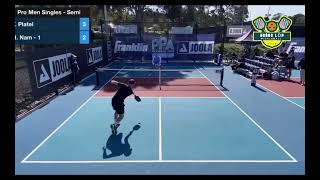 Hoàng Nam thắng nhẹ nhàng Theo Platel tại BK Melbourne 