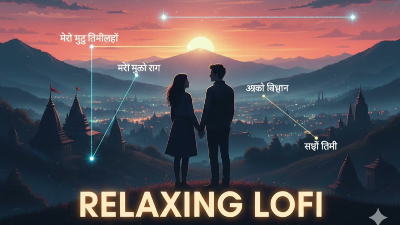 :😴 Lofi Love: Nepali Romantic Chill Pop Collection for Sleeping & Deep Relaxation 🌙✨🎧