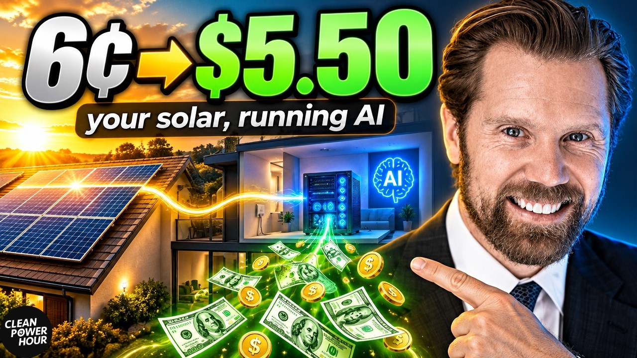This Startup Pays You to Run AI on Your Solar Power