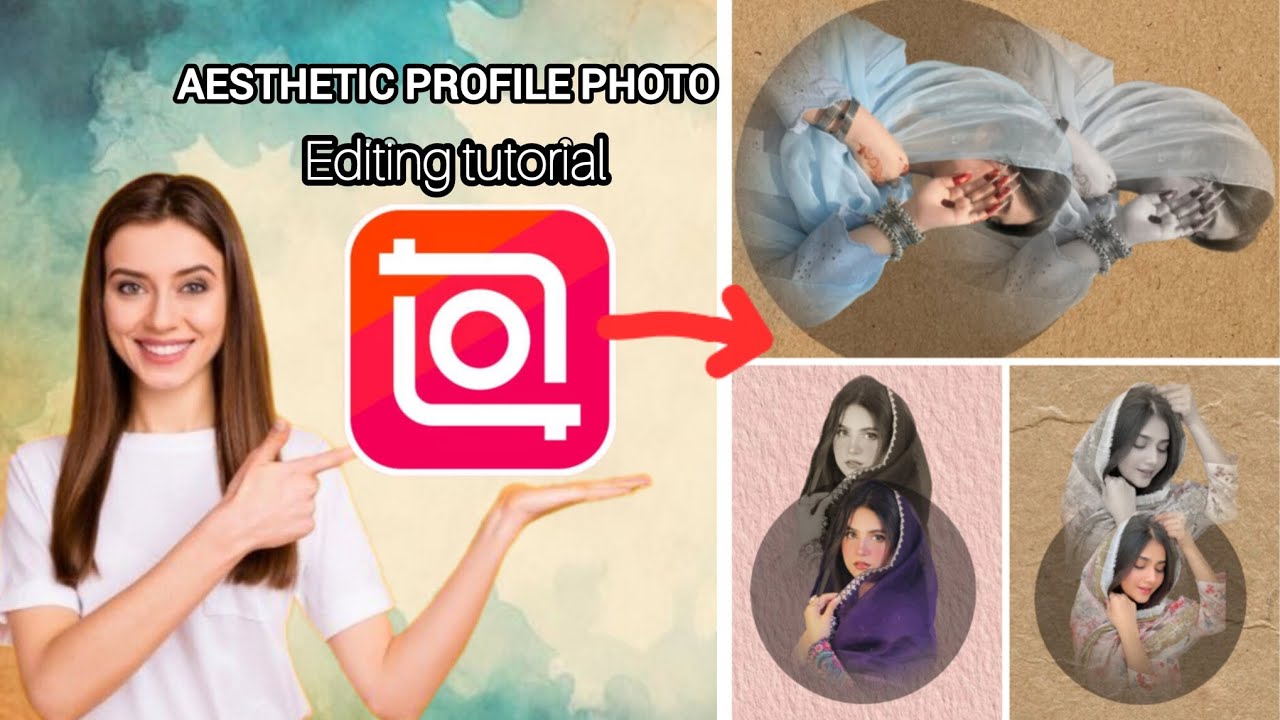Aesthetic profile fhoto Editing tutorial in inshot - YouTube
