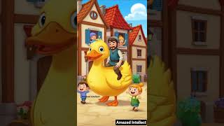 “The Giant Duck & The Brave Shepherd | A Magical Funny Village Story