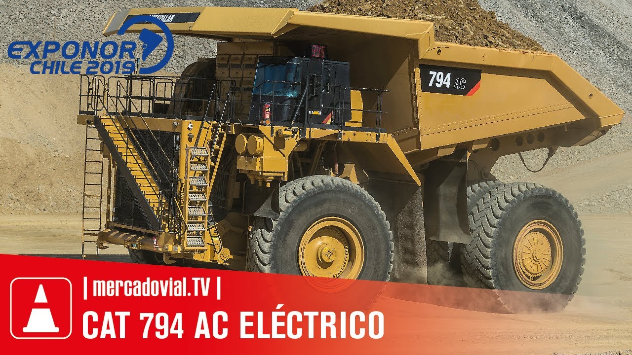 CATERPILLAR 794 AC Camión Rígido Minero Diésel Eléctrico Finning Chile ...