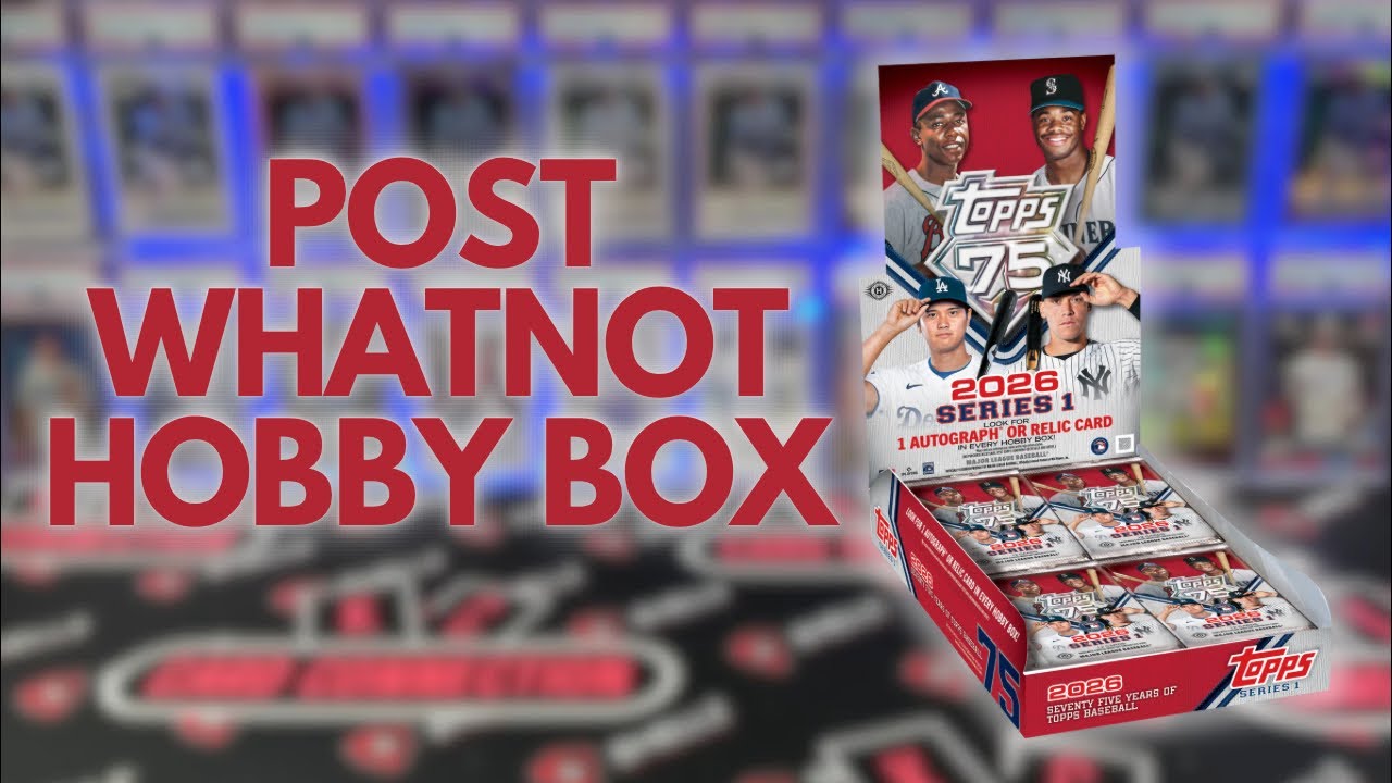 LIVE - 2026 Topps Series 1 Hobby Box - CHASING THAT JAC!!