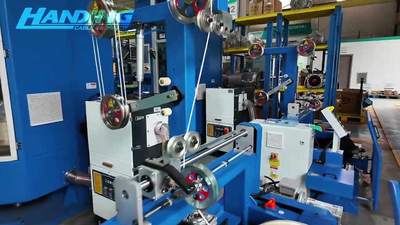 HANDING Machine | High Speed Double Layer Vertical Type Wrapping Machine / Taping Machine 