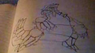comment dessiner groudon