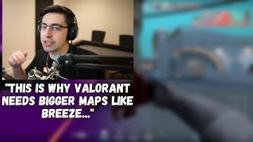 SHROUD Explains Why Some Valorant Maps Are "Dog SH*T"...