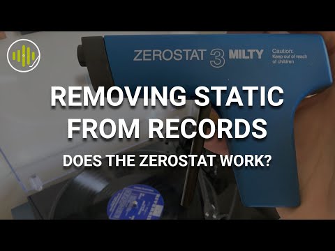 kommentator At forurene kapsel How to Remove Static from Vinyl Records Using the Milty Zerostat - Sound  Matters