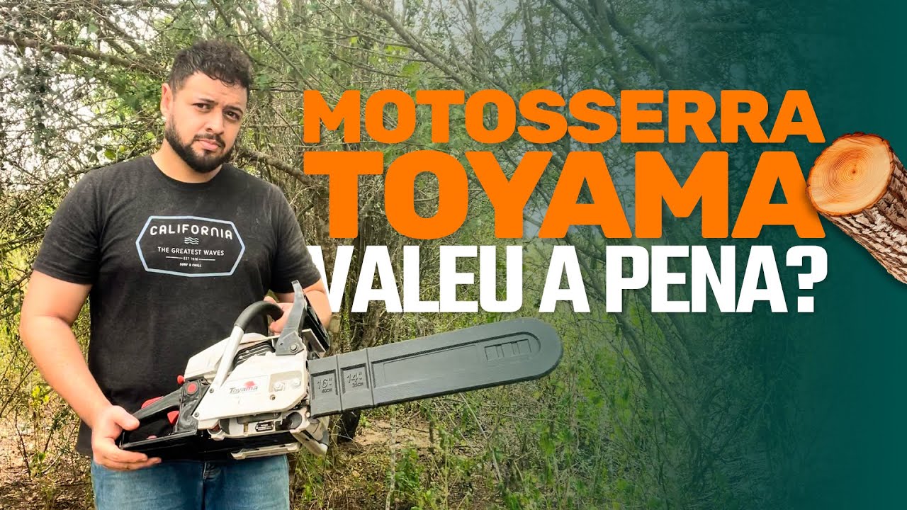 6 meses usando a motosserra da Toyama, valeu a pena? #NãoSouEspecialista