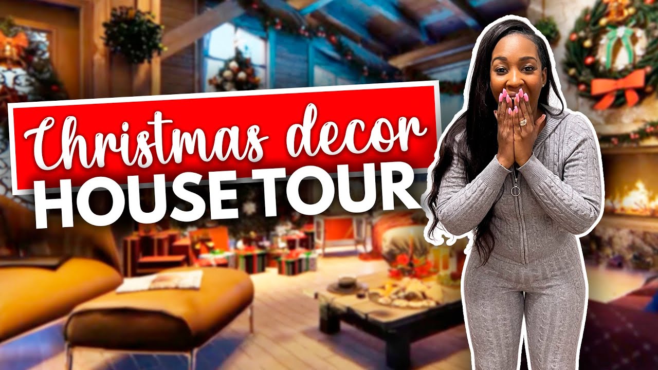 CHRISTMAS DECOR HOUSE TOUR 2022 | Vlogmas Day 2