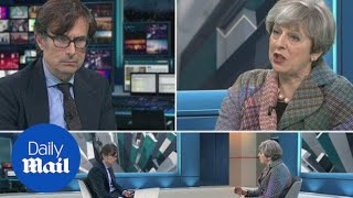 Theresa May Answers A Question From Jeremy Corbyn From Islington - Daily Mail