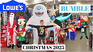 Lowes Christmas 2025 Store Walkthrough