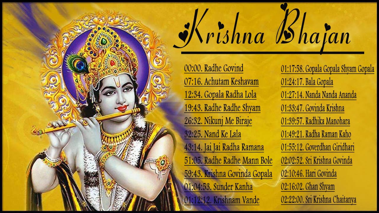 Krishna Bhajan Special September Radhe Govind Achutam Keshavam Top