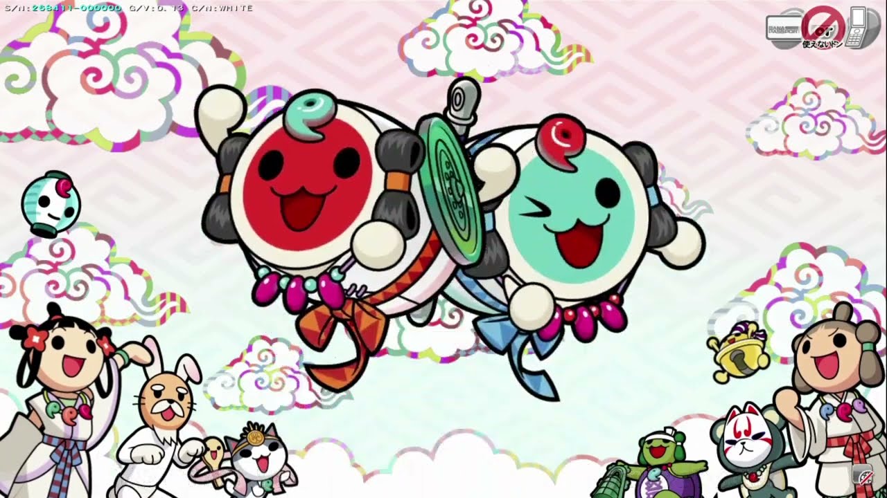 太鼓の達人system357オフライン稼働可能パッチ割当て済 system357 太鼓の達人 ホワイトバージョン Taiko no Tatsujin White