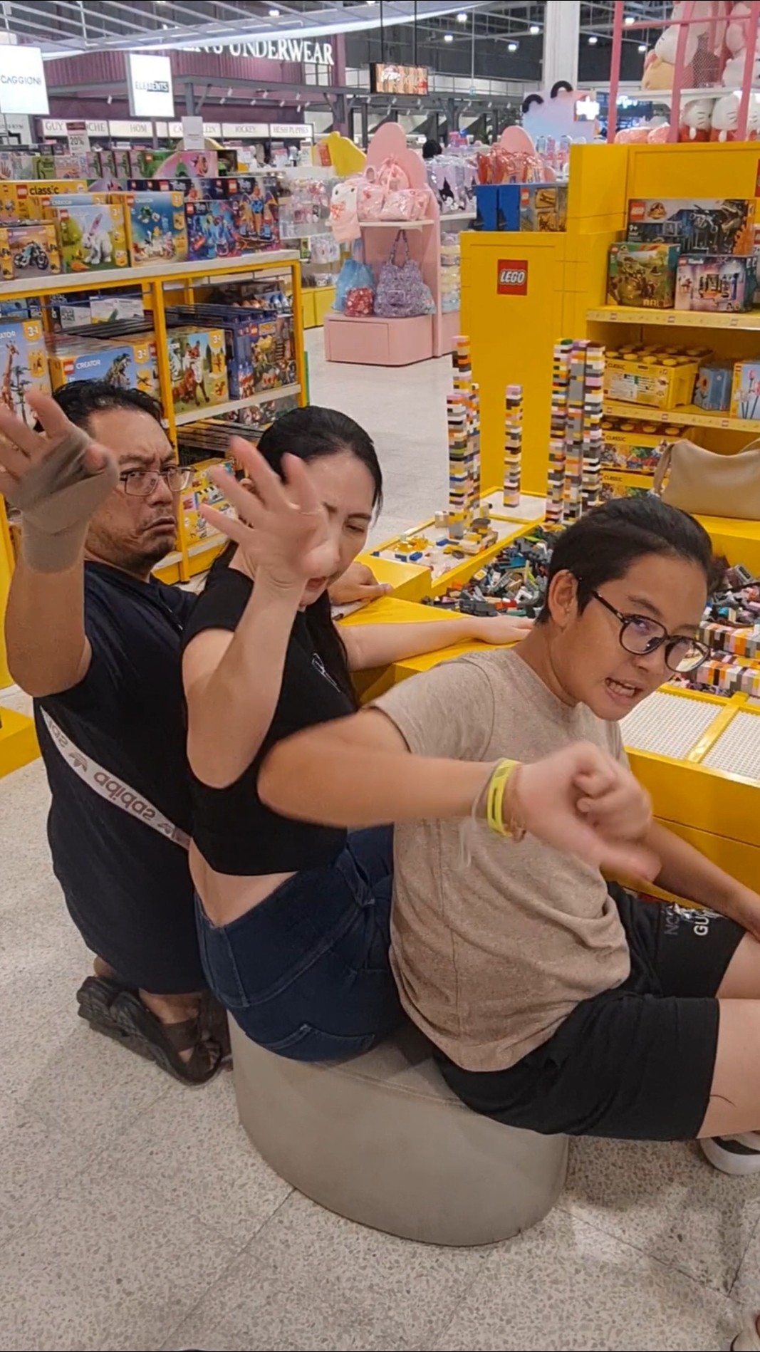 My Sassy Sister‼️ Help Me at LEGO?? | JJaiPan #Shorts