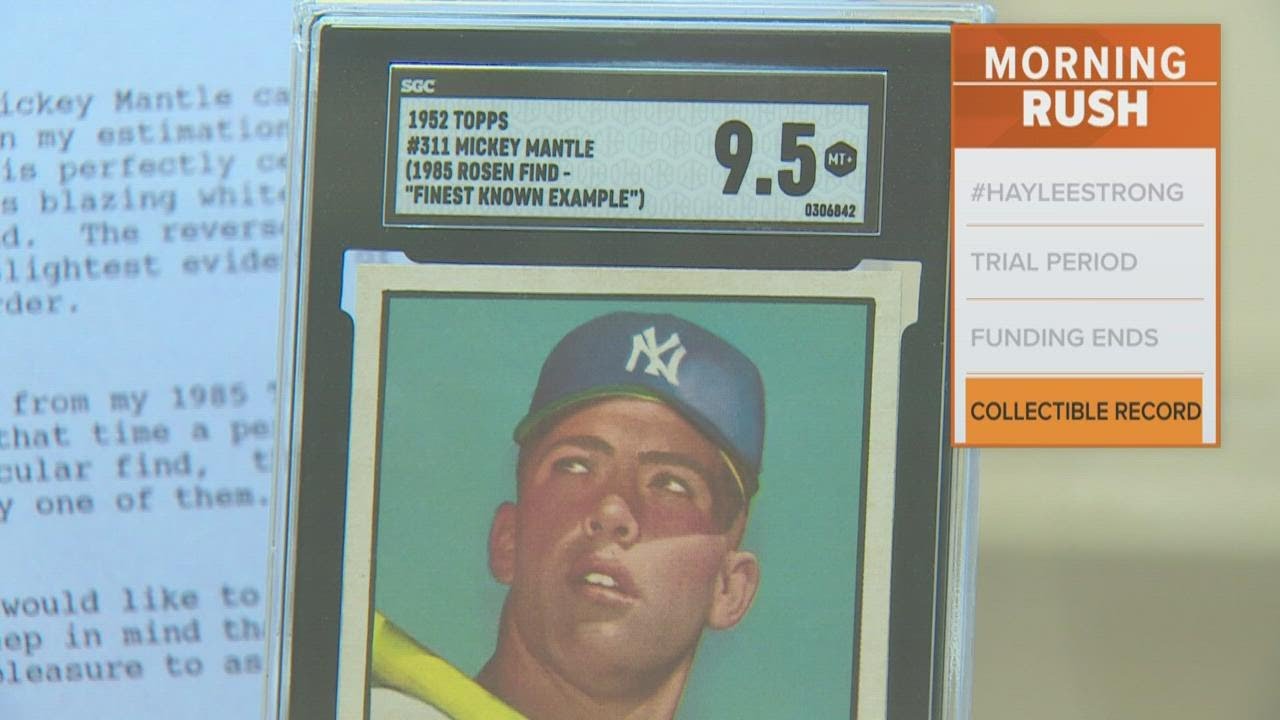 mantle baseball card