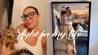 spend a night in my life | makeup tutorial, wnba game, & night routine