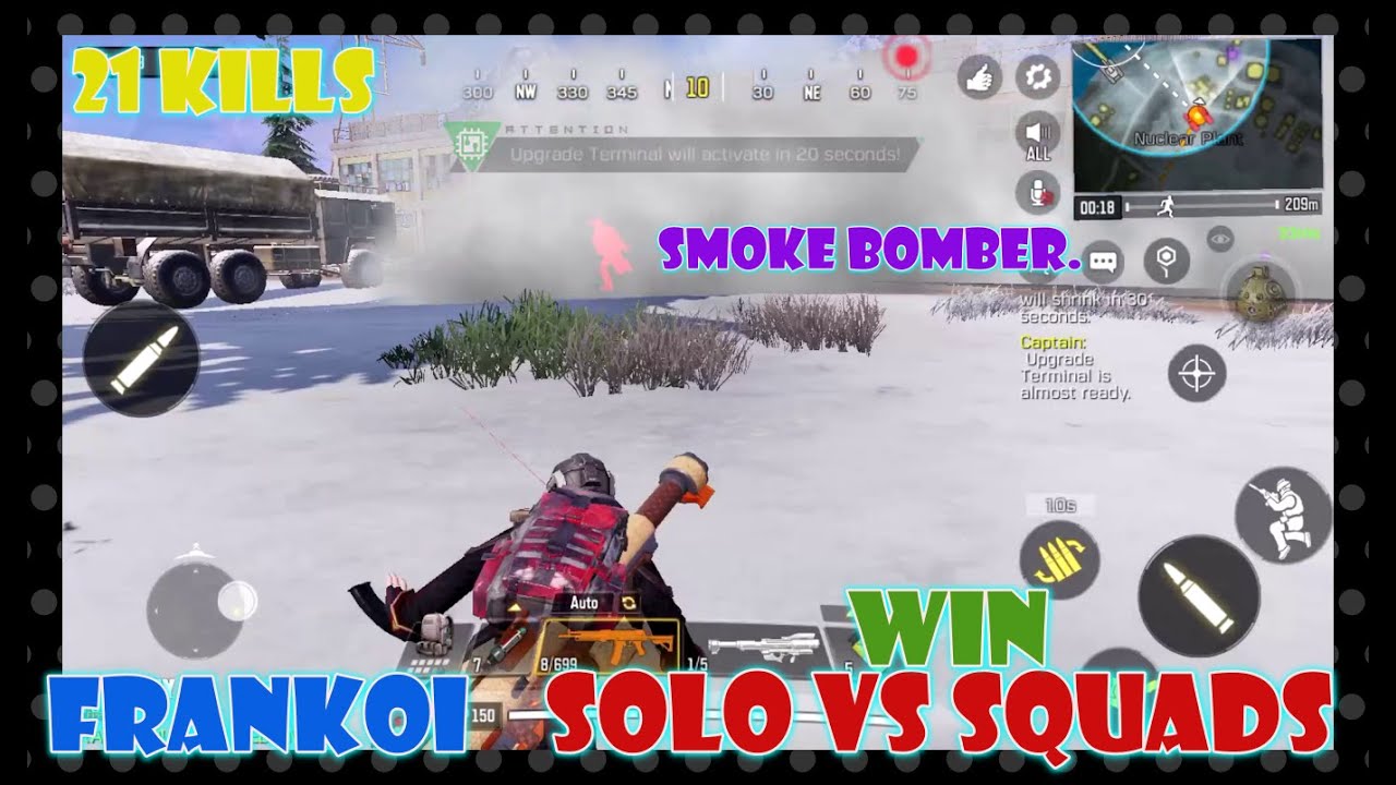 Another smoke bomber game | CALL OF DUTY: MOBILE | SOLO vs SQUADS | BATTLE ROYALE
