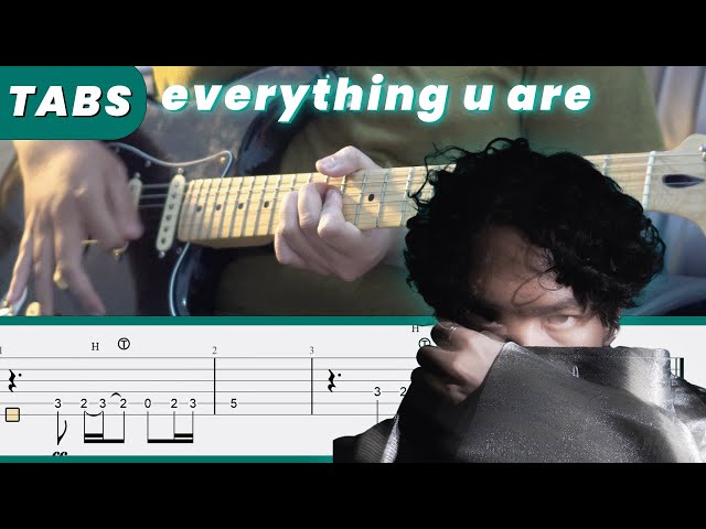 [Guitar Tabs] Hindia - everything u are