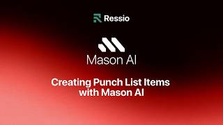 Creating Punch List Items