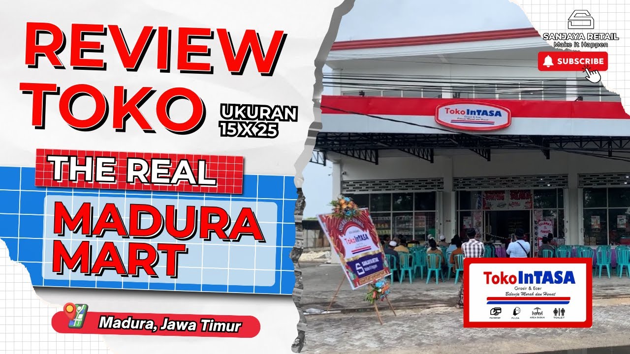 THE REAL MADURA MART!!! || REVIEW TOKO INTASA MART || TOKO UKURAN 15 X 25 || MADURA - JAWA TIMUR