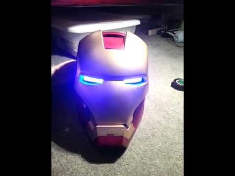 Iron Man Helmet with Arduino Jarvis - YouTube