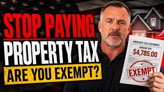 Seniors: 8 Ways to STOP Paying Property Tax — You May Be Legally Exempt (Most Don't Know)