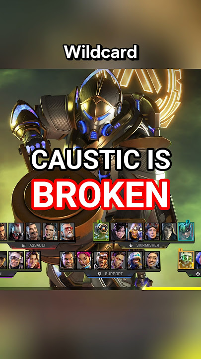CAUSTIC IS INSANE???