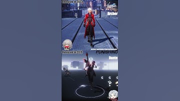 Archer (Honkai: Star Rail) vs Dante (Punishing: Gray Raven) Crossover Characters Front Comparison