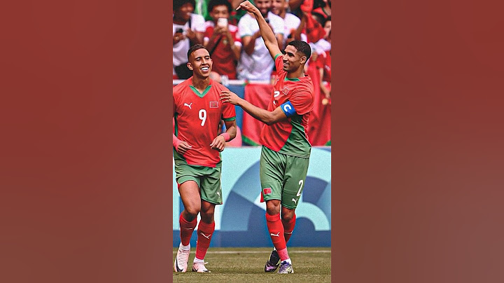 المغرب تكتب التاريخ وتصعد إلي نصف نهائي الأولمبياد للمرة الأولي ❤️💚 #المغرب #المغربMorocco #morocco