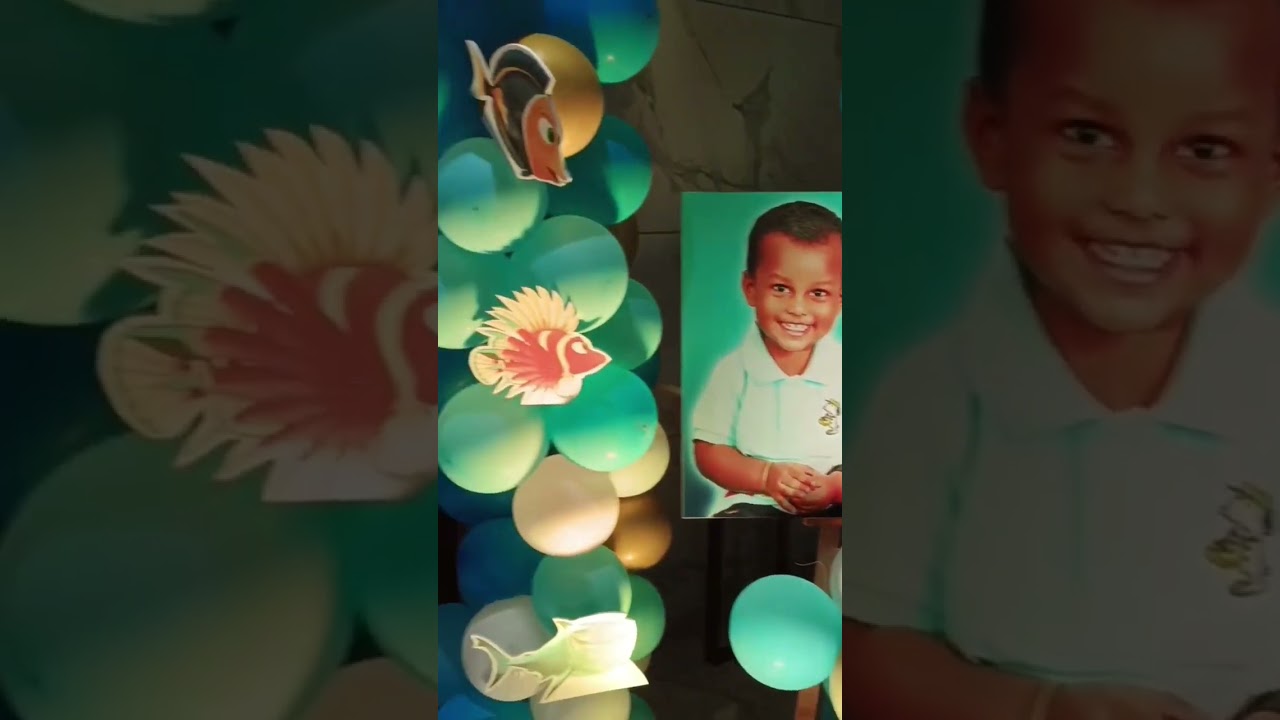 3 Tier ocean theme cake order 