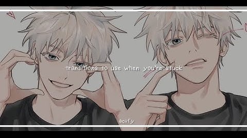 #4 transitions to use when you’re stuck /alight motion