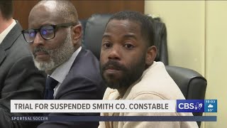 Prosecution rests its case in trial against suspended Smith County constable, accused of theft of pr