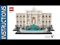 Building the Iconic Trevi Fountain | LEGO Architecture 21062 Step-by-Step ✨