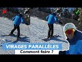 Comment bien faire un virage parallle virages brosss  draps