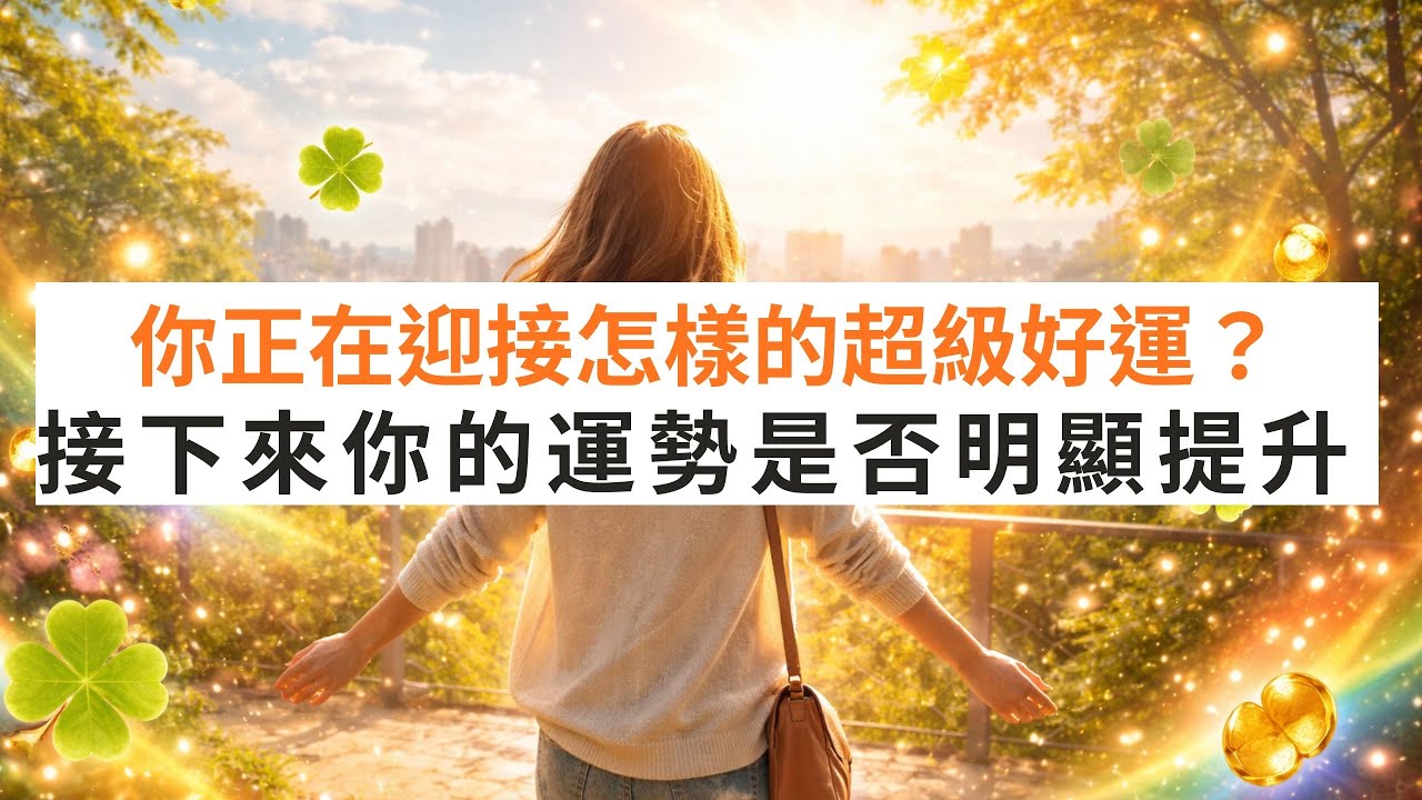 《塔羅測驗》你正在迎接怎樣的超級好運！接下來你的運勢，是否會迎來明顯的提升？