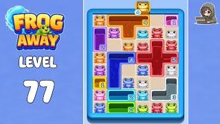 Frog Away level 77 solution