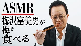 【ASMR】梅沢富美男が梅を食べる
