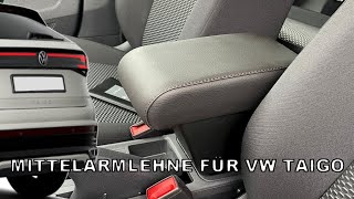 PremiumMittelarmlehne für Volkswagen Taigo  armrest for Volkswagen Taigo  accoudoir pour VW Taigo