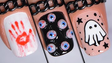 Easy Halloween Nail Designs | Spooky Halloween Nail Art Tutorial Compilation