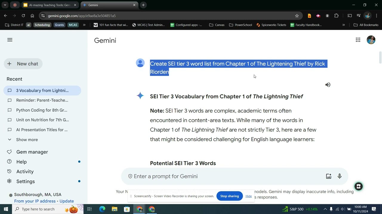 AI Mazing Teaching Tools Gemini