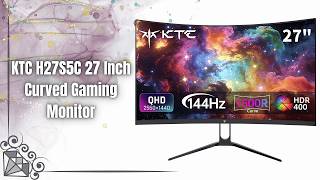 🔥 KTC H27S5C Gaming Monitor Review 2026 | Best 1440p 144Hz Curved HDR 400 Monitor for Gaming