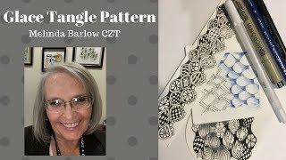 Tangle Art Lesson Glase tangle #284