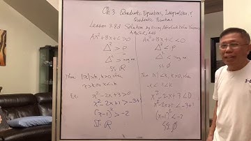 Lesson 3.8d: Solving Quadratic Inequalities Using Absolute Value Theorems