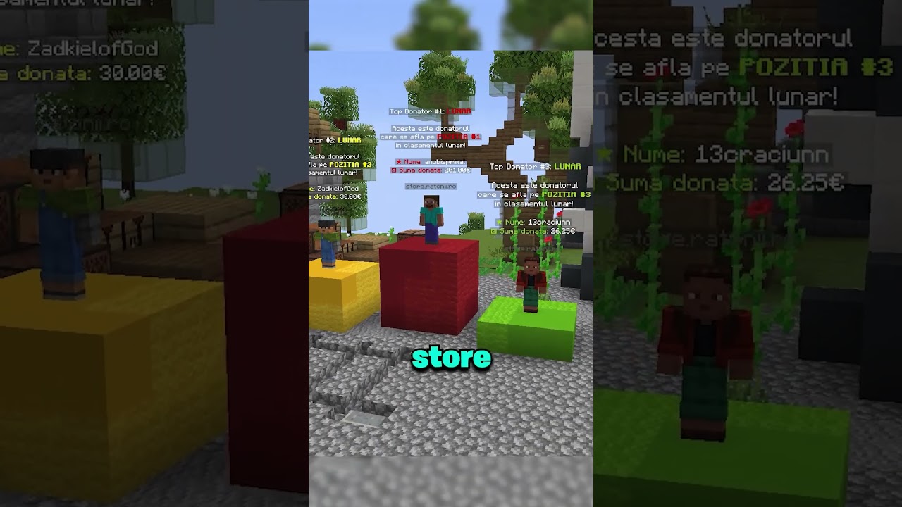 Vrei sa faci bani reali in timp ce te joci Minecraft? #ratonii