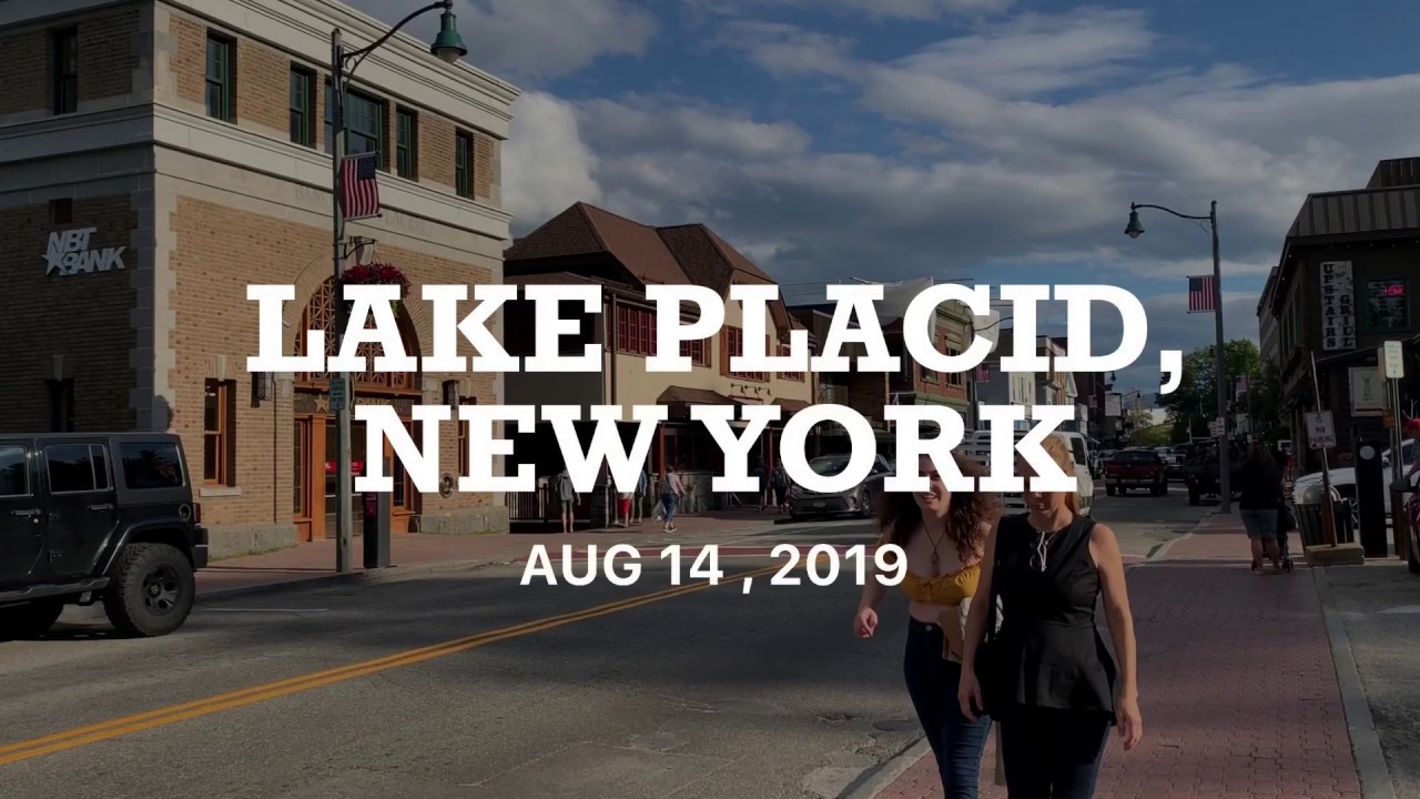 Beautiful Lake Placid, New York YouTube