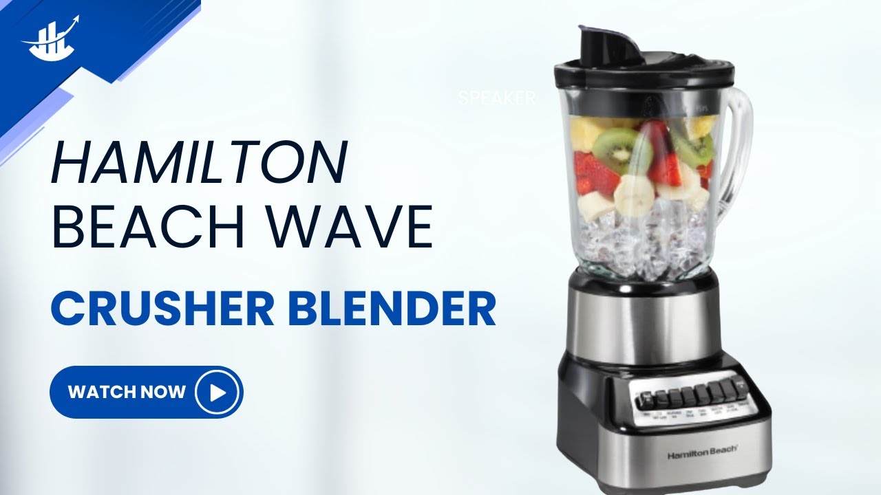 Hamilton Beach Wave Crusher Blender, by Knacktron, Dec, 2023