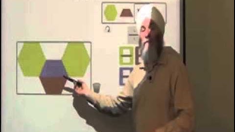 Teach Unitizing Fractions with Pattern Blocks