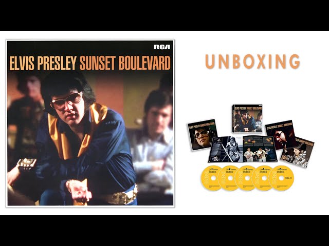 ELVIS PRESLEY　 SUNSET BOULEVARD Elvis_SunsetBlvd_CD_productsho