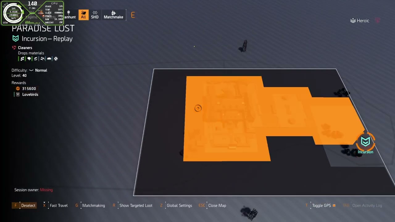 Division 2 Paradise Lost matchmaking bug